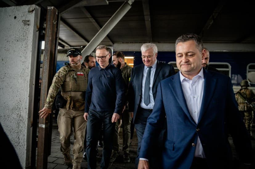 Президент Польщі Анджей Дуда прибув до Києва